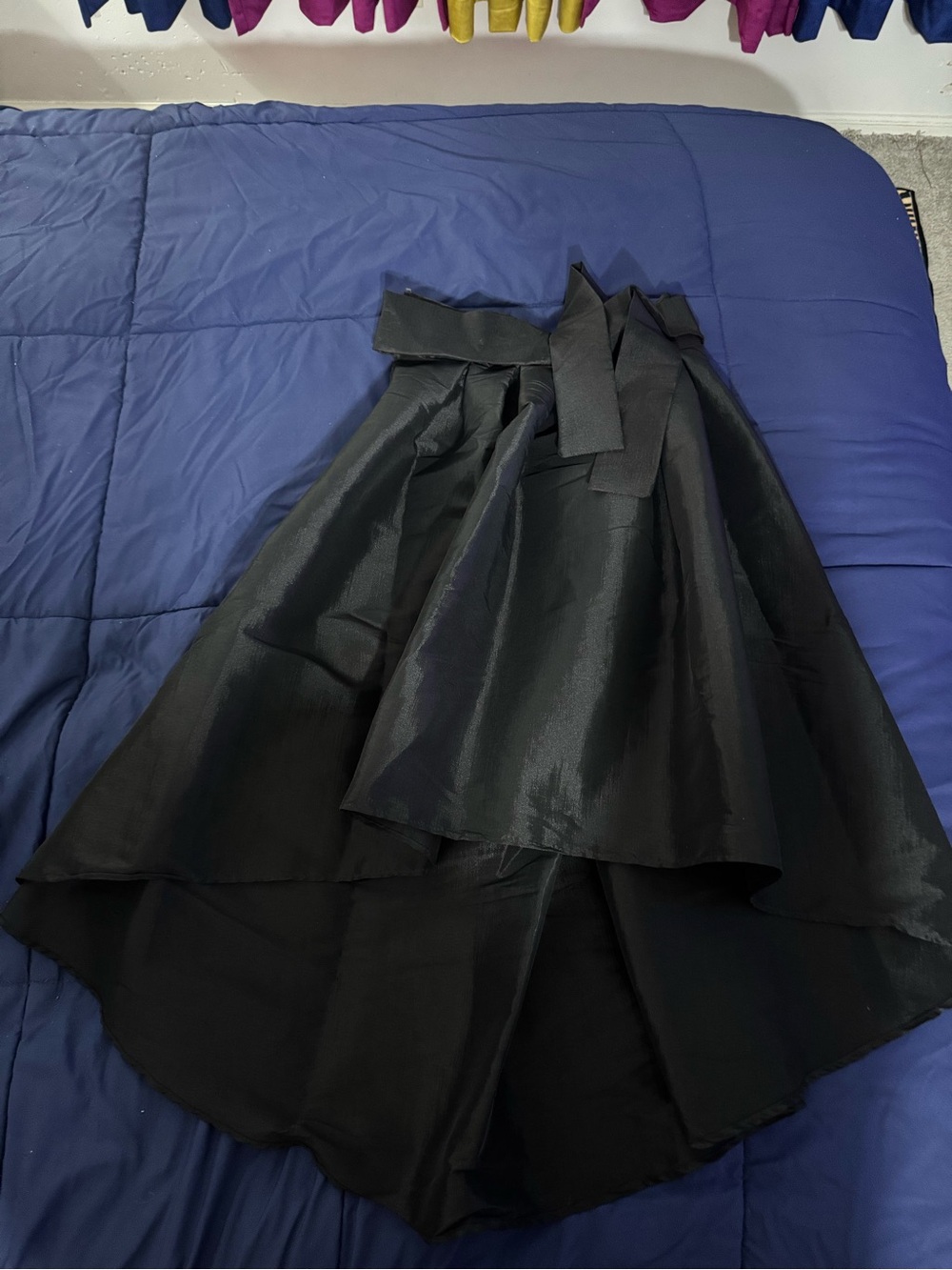Touch Me Black High-Low Maxi Skirt Size Small